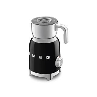 Smeg Tejhabosító, fekete MFF11BLEU