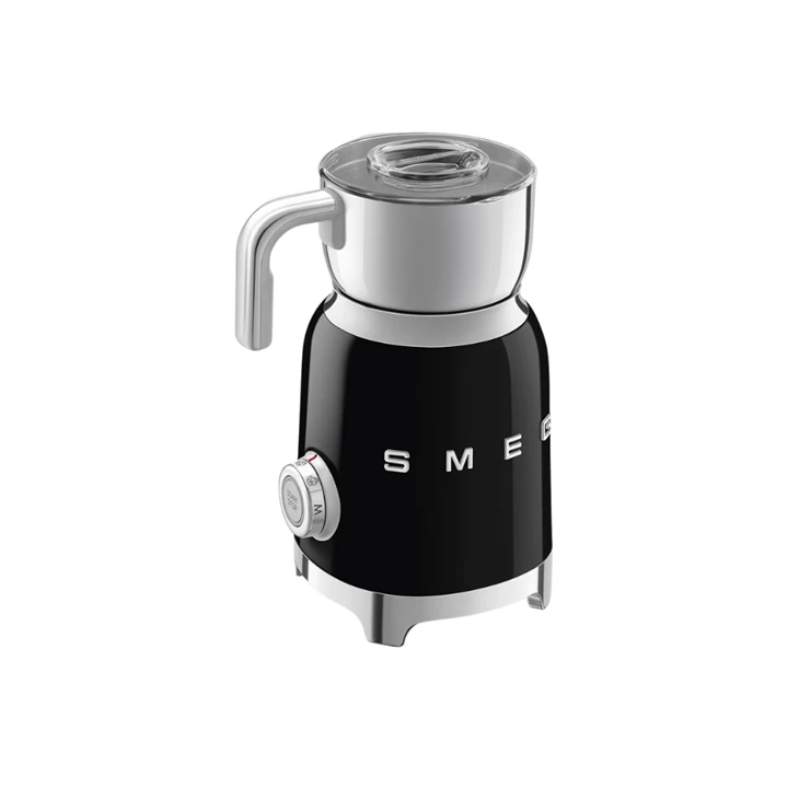 Smeg Tejhabosító, fekete MFF11BLEU
