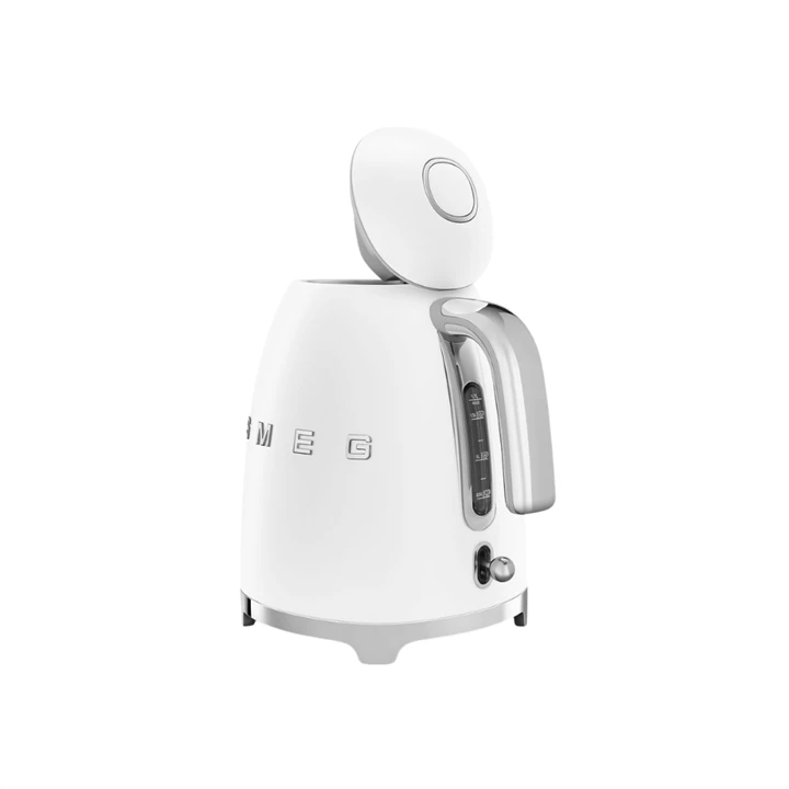 Smeg Retro vízforraló, 3d logó, matt fehér KLF03WHMEU