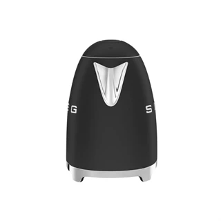 Smeg Retro vízforraló, 3d logó, matt fekete KLF03BLMEU