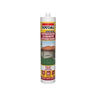 Soudal neutrális szilikon szürke, semleges 280 ml 145818