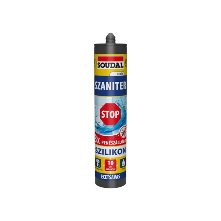 Soudal szaniter szilikon STOP fehér 280 ml 172580