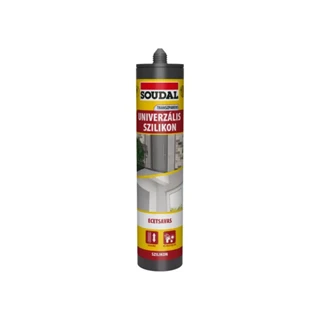 Soudal Univerzális ecetsavas szilikon, színtelen 280 ml 154564