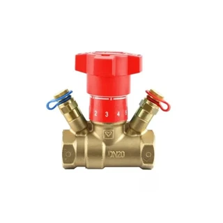 Herz Strömax-GN egyenes ülékű szabályzószelep mérőcsonkkal, 1" 1421773