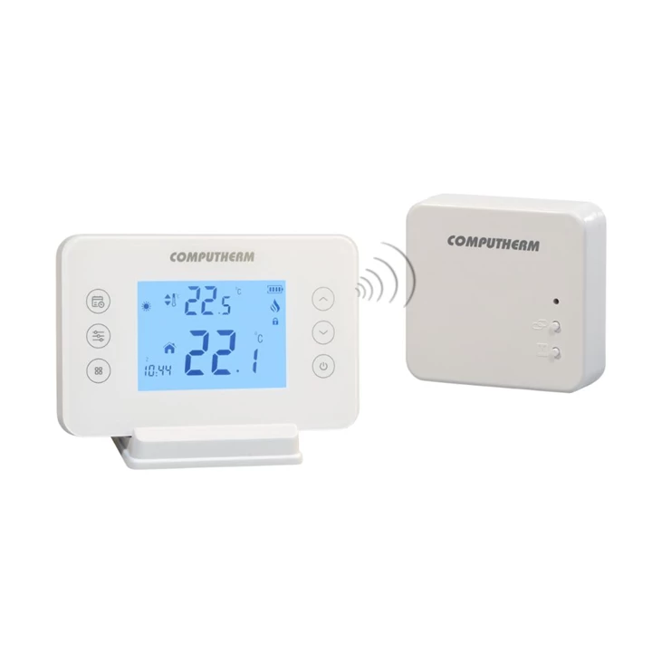 Computherm T70RF vezeték nélküli (rádiófrekvenciás), programozható szobatermosztát T70RF Computherm T70RF vezeték nélküli (rádiófrekvenciás), programozható szobatermosztát T70RF
