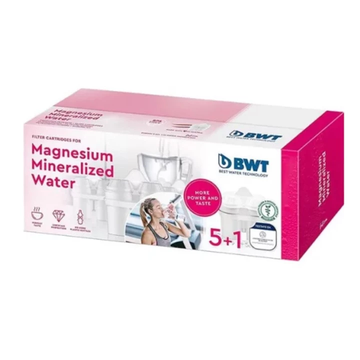 BWT Szűrőbetét 5+1db Magnesium Mineralized Water 814135-B BWT Szűrőbetét 5+1db Magnesium Mineralized Water 814135-B