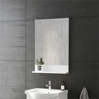 T-boss Floating Mirror Shelf 60 laptükör polccal FMSH60