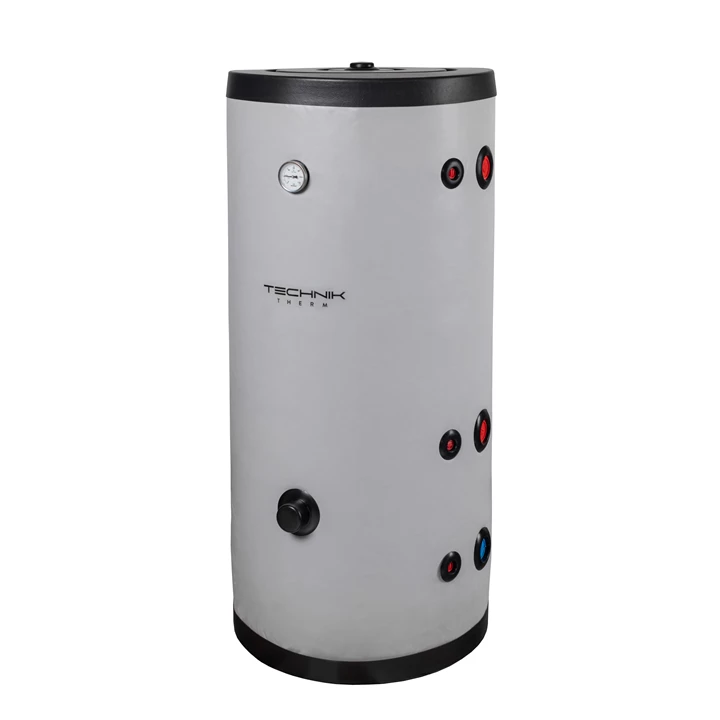 Technik Therm Puffertároló hűtésre-fűtésre, hőcserélő nélkül, 200 liter, TTUBT-200 TTUBT-200 Technik Therm Puffertároló hűtésre-fűtésre, hőcserélő nélkül, 200 liter, TTUBT-200 TTUBT-200