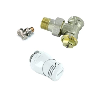 Technik Therm Senso sarok radiátorszelep szett, 1/2" BM TT-RSZ12BMS