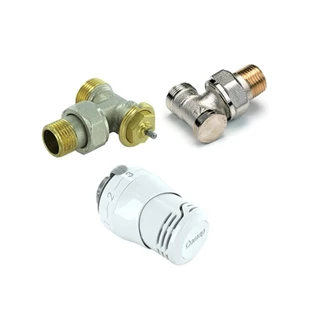 Technik Therm Senso sarok radiátorszelep szett, M22 KM TT-RSZM22S