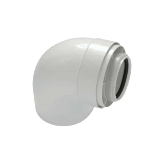 Tricox PPs/Alu könyök 80/125mm, 87° PAKÖ601C