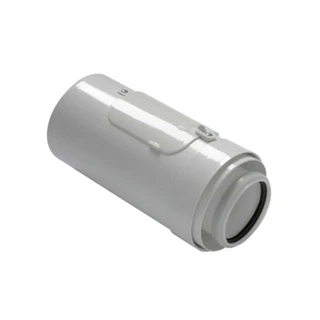 Tricox PPs/Alu ellenőrző egyenes idom 80/125mm PAEE60C