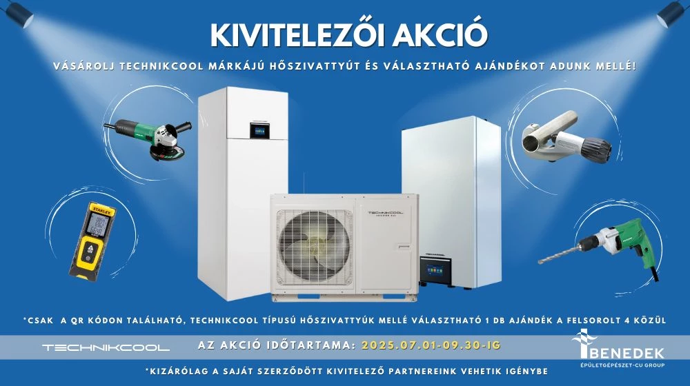 TechnikCool hőszivattyú akció