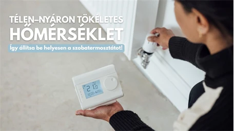 Télen-nyáron tökéletes hőmérséklet