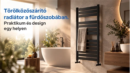 Törölközőszárító radiátor a fürdőszobában: praktikum és design egy helyen