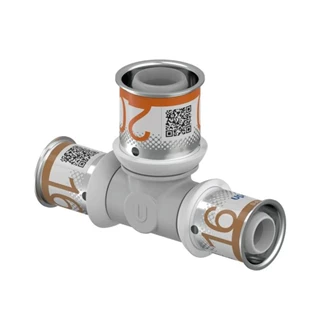 Uponor S-Press PLUS PPSU szűkített T-idom 16-20-16 1039948