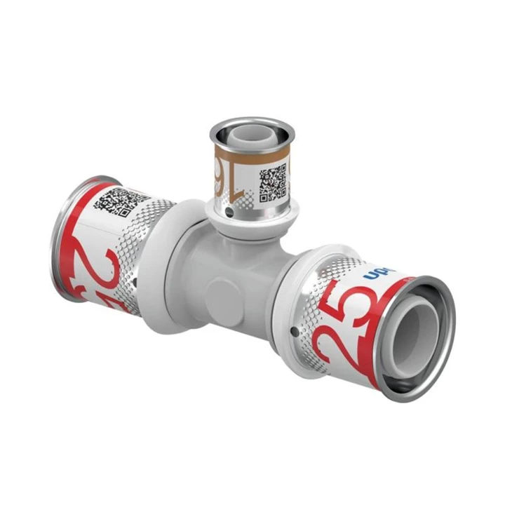 Uponor S-Press PLUS PPSU szűkített T-idom 25-16-25 1039955