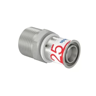 Uponor S-Press PLUS külsőmenetes csatlakozó 25-1" KM 1070508