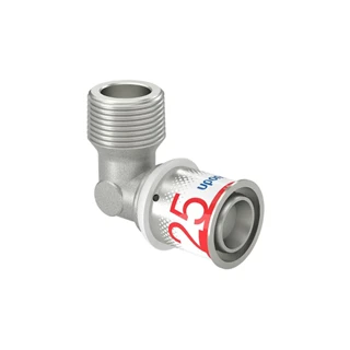 Uponor S-Press PLUS külsőmenetes könyök 25-R3/4"MT 1070535