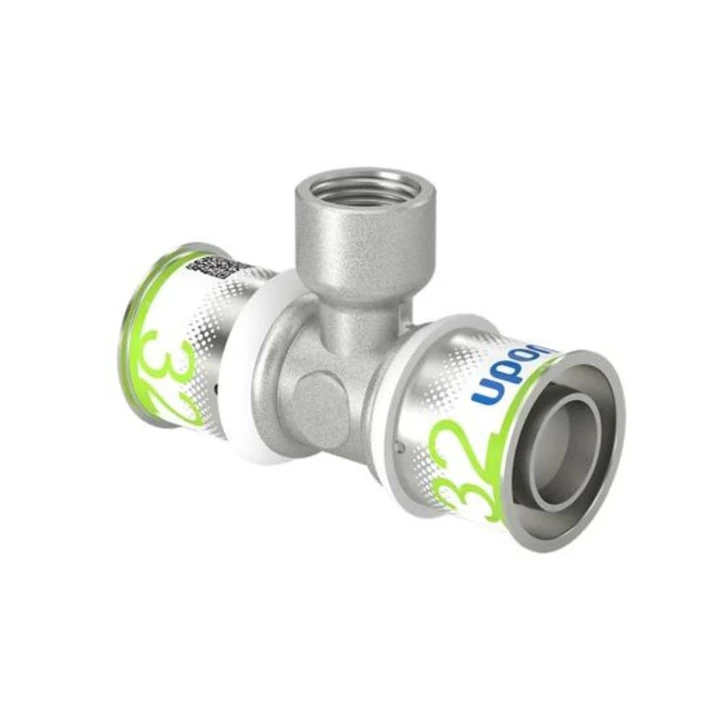 Uponor S-Press PLUS fém belsőmenetes T-idom 32-1/2" BM-32 1070600