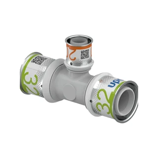 Uponor S-Press PLUS szűkített T-idom PPSU 32-20-32 1039959