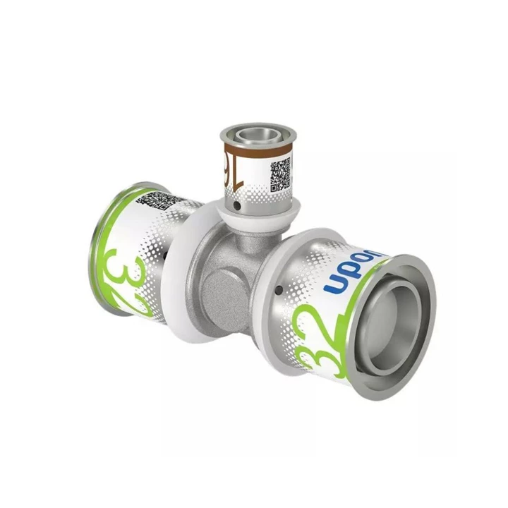Uponor S-Press PLUS fém szűkített T-idom 32-16-32 1070580