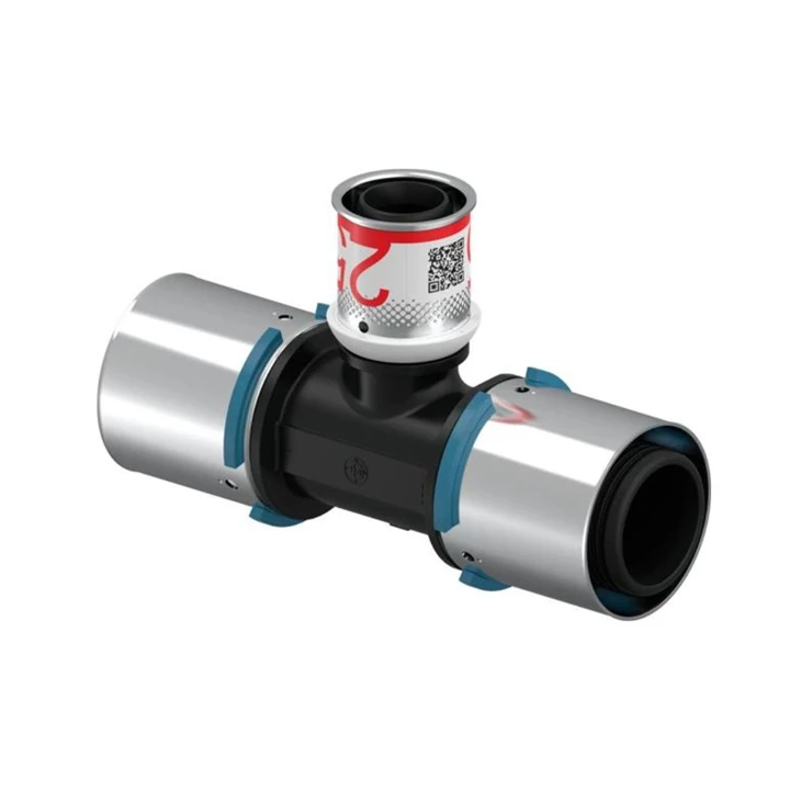 Uponor S-Press PLUS PPSU szűkített T-idom 40-25-40 1039964