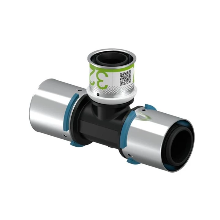 Uponor S-Press PLUS PPSU szűkített T-idom 40-32-40 1039966 Uponor S-Press PLUS PPSU szűkített T-idom 40-32-40 1039966