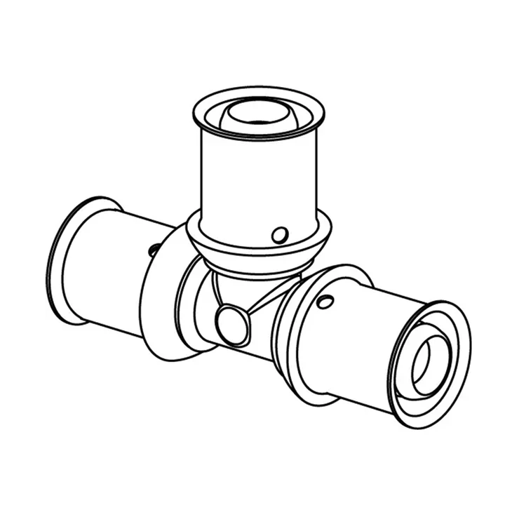 Uponor S-Press PPSU T 40-40-40 1046390