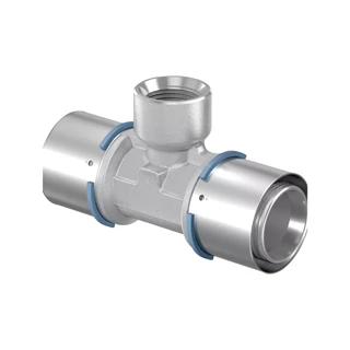 Uponor S-Press belsőmenetes T-idom 50-Rp1"FT-50 1046929