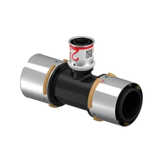 Uponor S-Press PLUS PPSU szűkített T-idom 50-25-50 1039968 Uponor S-Press PLUS PPSU szűkített T-idom 50-25-50 1039968