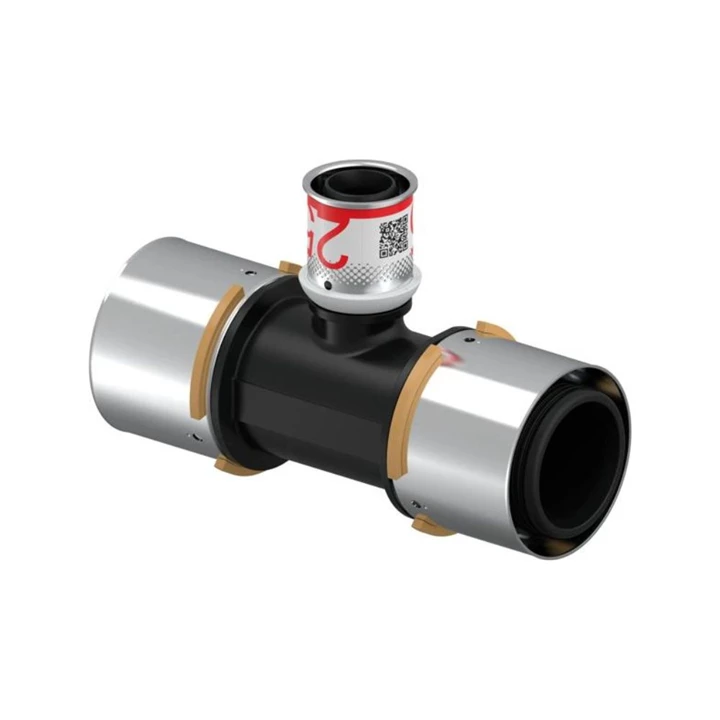 Uponor S-Press PLUS PPSU szűkített T-idom 50-25-50 1039968 Uponor S-Press PLUS PPSU szűkített T-idom 50-25-50 1039968