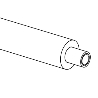 Uponor Uni Pipe szigetelt ötrétegű cső S10 20x2,25 75m 1062182