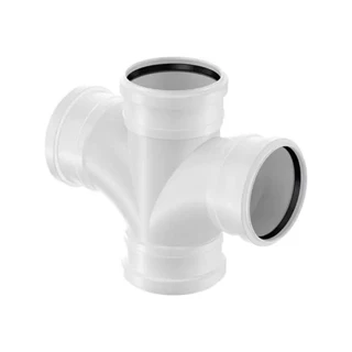 Uponor Decibel dupla ág 110/110-88,5° 1000225 Uponor Decibel dupla ág 110/110-88,5° 1000225