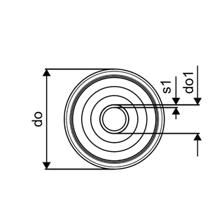 Uponor Ecoflex Varia Single 110x10,0/175 PN6 100m 1018237 Uponor Ecoflex Varia Single 110x10,0/175 PN6 100m 1018237