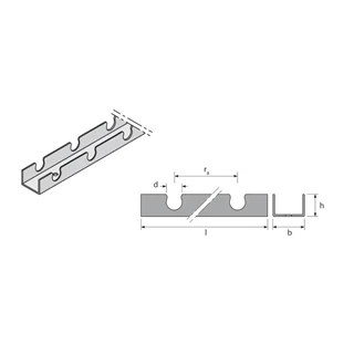 Uponor Fix tartósín 14mm; c/c50mm - 2,5m 1005498
