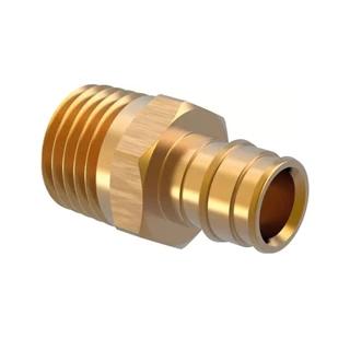 Uponor Q&E külsőmenetes csatlakozó réz 20-3/4" KM 1023006 Uponor Q&E külsőmenetes csatlakozó réz 20-3/4" KM 1023006