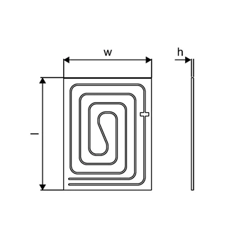 Uponor Renovis Panel 2×0,625m 1061171 Uponor Renovis Panel 2×0,625m 1061171
