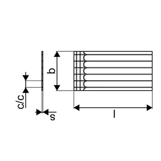 Uponor Siccus Mini panel 1200x600x15mm 1122381