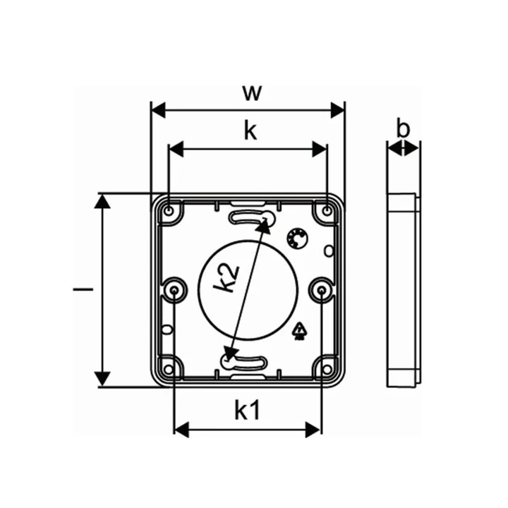Uponor Smatrix Base kiemelő keret, T-149 termosztáthoz, fehér 1087821 Uponor Smatrix Base kiemelő keret, T-149 termosztáthoz, fehér 1087821