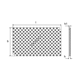 Uponor Tecto rendszerlemez 1450x850x11mm 1005477 Uponor Tecto rendszerlemez 1450x850x11mm 1005477