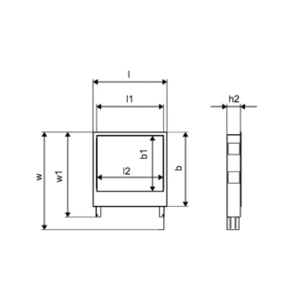 Uponor Vario C osztószekrény 1035x649x110mm süllyesztett 1121512 Uponor Vario C osztószekrény 1035x649x110mm süllyesztett 1121512