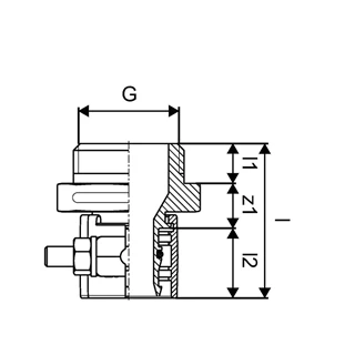 Uponor Wipex csőcsatlakozó 32x2,9-1" KM PN6 1018329 Uponor Wipex csőcsatlakozó 32x2,9-1" KM PN6 1018329