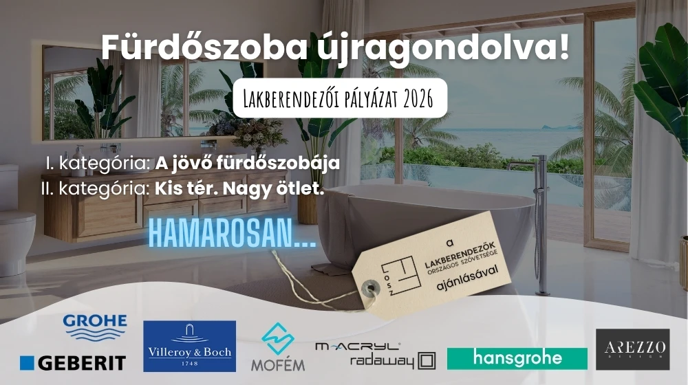 Újra jön a lakberendezői pályázatunk...