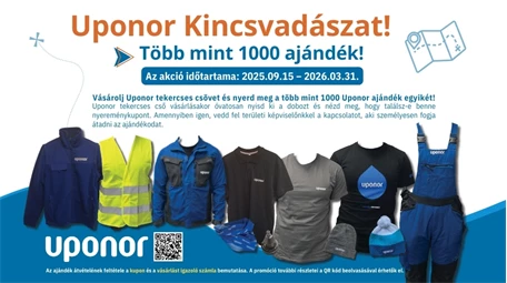 Uponor kincsvadászat Uponor kincsvadászat