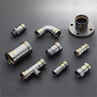 Viega Megapress G horganyzott acél zárókupak, 1", gázra VG-739966