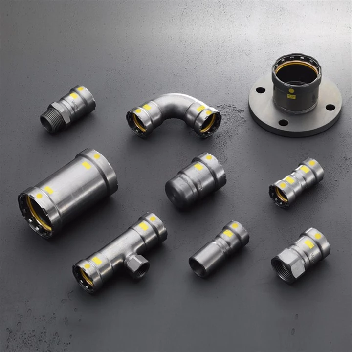 Viega Megapress G horganyzott acél zárókupak, 1", gázra VG-739966