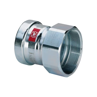 Viega Prestabo XL préselhető horganyzott acél belső menetes átmeneti csatlakozó, 76 - 2 1/2" BM VG-630034