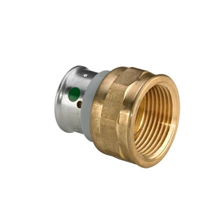 Viega Pexfit Pro préselhető vörösöntvény belső menetes átmeneti csatlakozó, 20 - 1/2" BM VG-607975