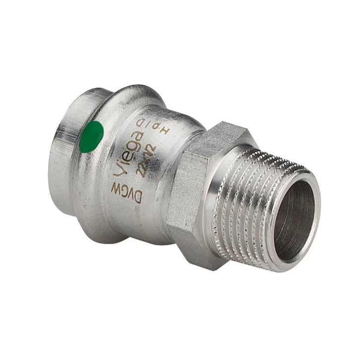 Viega Sanpress Inox átmeneti idom, 35-1" KM VG-436537 Viega Sanpress Inox átmeneti idom, 35-1" KM VG-436537